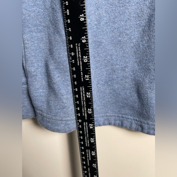 Adidas Women's Essentials Blue 3-Stripes Half-Zip Track Jacket Size Medium - Picture 6 of 9